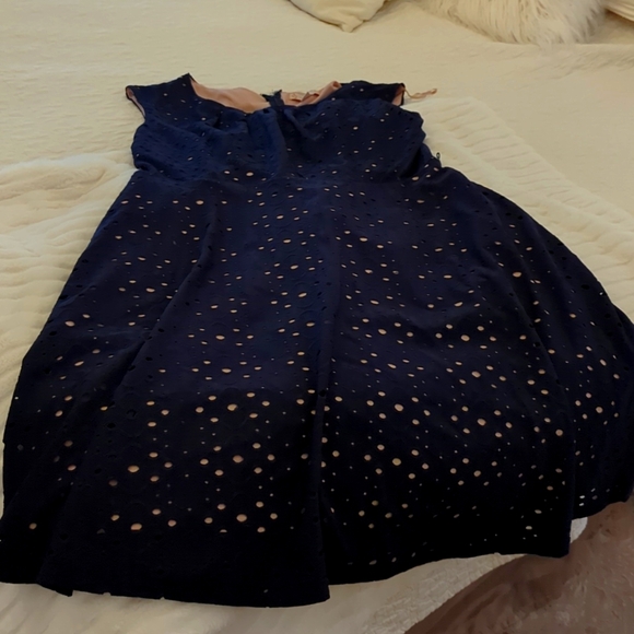 Navy dress - Picture 1 of 2